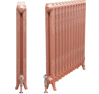 Rococo Cast Iron Radiator 950mm Single Column